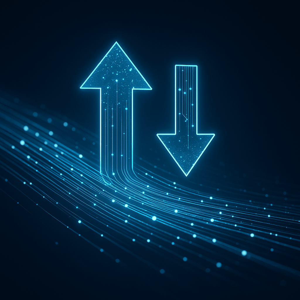 Warum der Upload im Unternehmen entscheidend ist: schnelle Cloud-Zugriffe, stabile VPN-Verbindungen und zuverlässige Standortvernetzung.